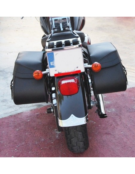 ALFORJAS PIEL PIZARRO BASICAS  UNIVERSAL