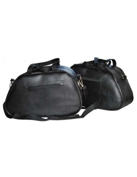 ALFORJAS PIEL PIZARRO BASICAS  UNIVERSAL