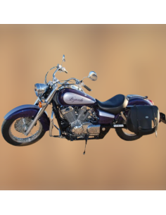 ALFORJA LATERAL PIEL BIG BANDO BASICA BICOLOR UNIVERSAL 2