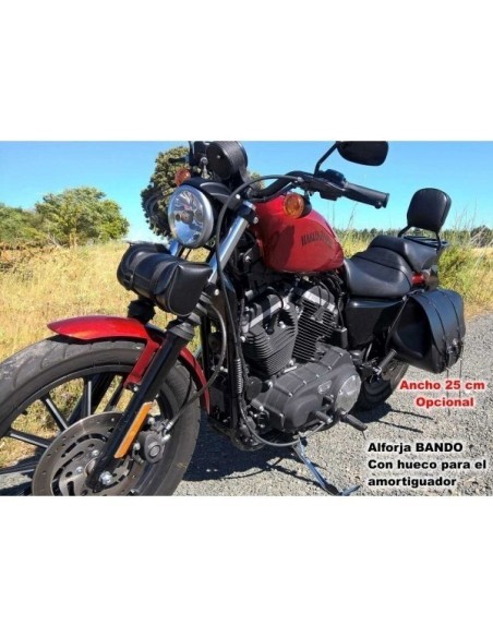 ALFORJA BANDO HD SPORTSTER CON HUECO AMORTIGUADOR