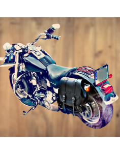 ALFORJA LATERAL PIEL BANDO BASICA UNIVERSAL