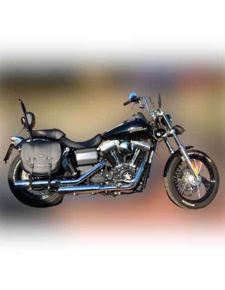 ALFORJA PIEL BANDO BASICA HD STREET-BOB DYNA HUECO AM IZDA ALFORJA PIEL BANDO BASICA HD STREET-BOB DYNA HUECO AM IZDA