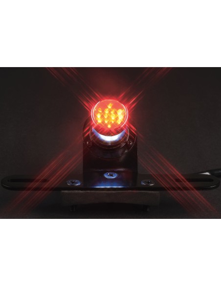 PILOTO TRASERO LED - OLD SCHOOL BLACK HOMOLOGADO