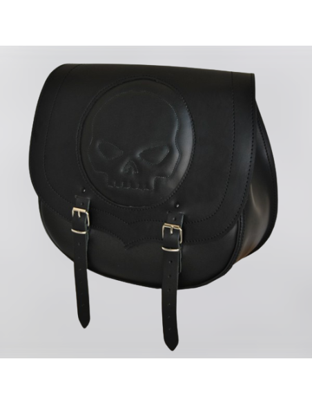 ALFORJA LATERAL PIEL SPARTA SKULL FACE UNIVERSAL ALFORJA LATERAL PIEL SPARTA SKULL FACE UNIVERSAL
