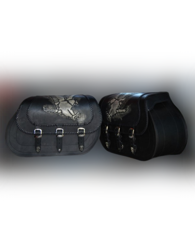 ALFORJAS RIGIDAS CAMPEADOR CELTIC BASICA ÁGUILA REAL UNIVERSAL