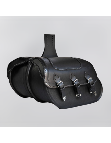 ALFORJAS SUPER STAR RIGIDAS BÁSICA TRENZADA CABEZA ÁGUILA UNIVERSAL ALFORJAS SUPER STAR RIGIDAS BÁSICA TRENZADA CABEZA ÁGUILA UNIVERSAL