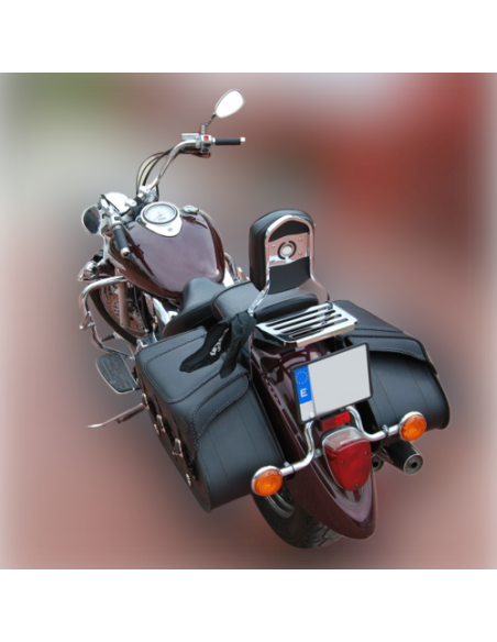 ALFORJAS SUPER STAR RIGIDAS BÁSICA TRENZADA CABEZA ÁGUILA UNIVERSAL ALFORJAS SUPER STAR RIGIDAS BÁSICA TRENZADA CABEZA ÁGUILA UNIVERSAL