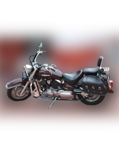 ALFORJAS SUPER STAR RIGIDAS BÁSICA TRENZADA CABEZA ÁGUILA UNIVERSAL