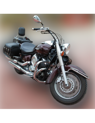 ALFORJAS SUPER STAR RIGIDAS BÁSICA TRENZADA CABEZA ÁGUILA UNIVERSAL