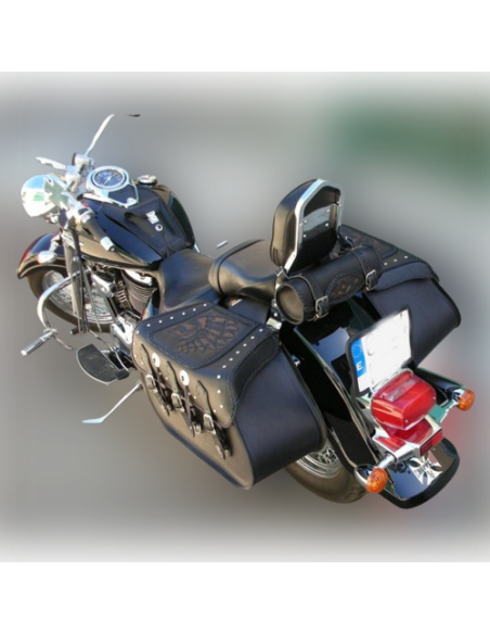 ALFORJAS RIGIDAS SUPER-STAR CLASICA TRENZ GRAN JEFE SUZUKI INT C800