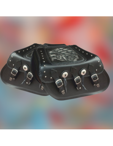 ALFORJAS RIGIDAS SUPER-STAR CLASICA TRENZ GRAN JEFE SUZUKI INT C800