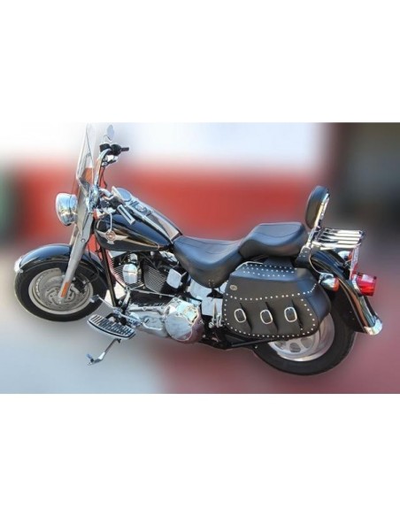 ALFORJAS RIGIDAS PIZARRO CLÁSICA PARA SOFTAIL FAT-BOY HD