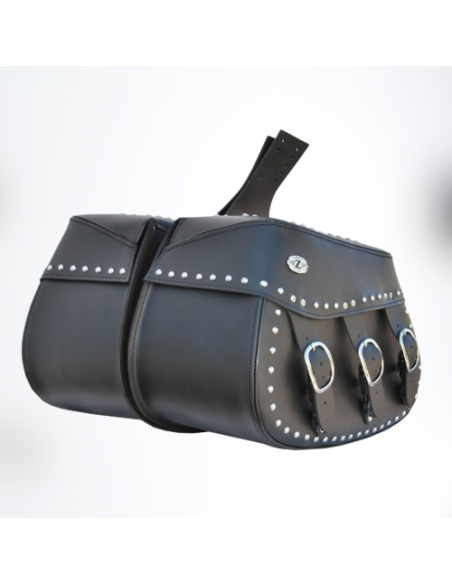 ALFORJAS RIGIDAS PIZARRO CLÁSICA PARA SOFTAIL FAT-BOY HD