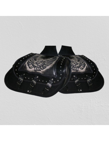 ALFORJAS RIGIDAS IBER CLÁSICA TRENZADA ÁGUILA ALAS UNIVERSAL ALFORJAS RIGIDAS IBER CLÁSICA TRENZADA ÁGUILA ALAS UNIVERSAL