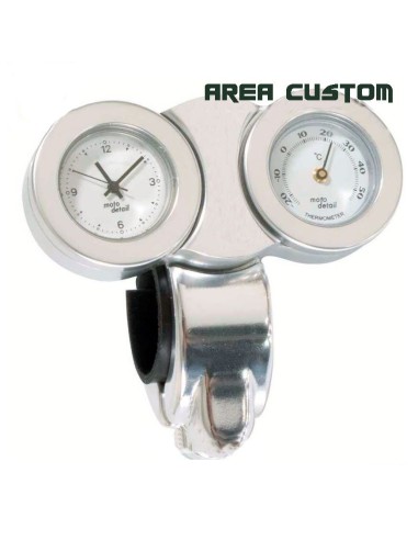 SOPORTE RELOJ - TERMOMETRO DOBLE