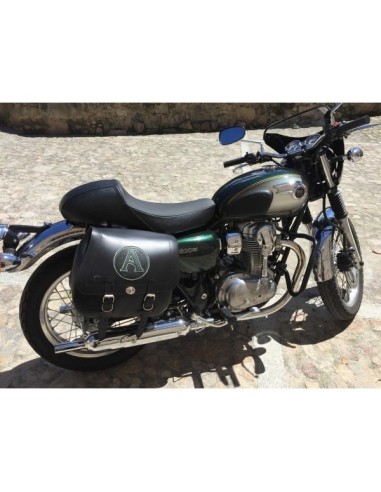 ALFORJAS PIEL SCIPION PERSONALIZADA DERECHA UNIVERSAL