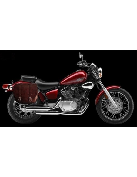 ALFORJA LATERAL BANDO BASICA MARRÓN UNIVERSAL