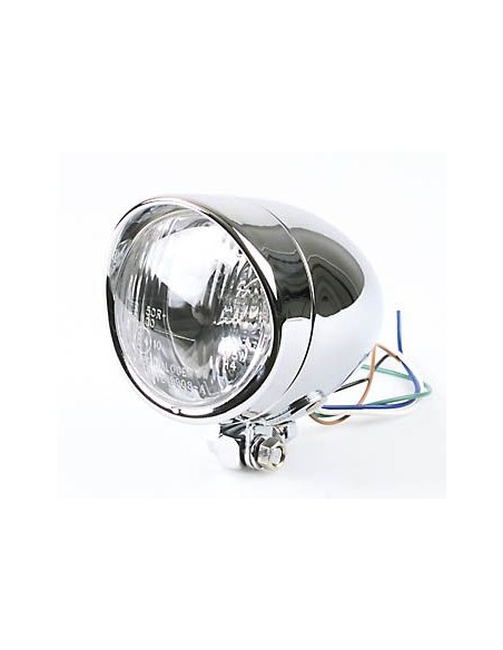 FARO AUXILIAR BULLET-LONG  3-1/2" CON VISERA HOMOLOGADO