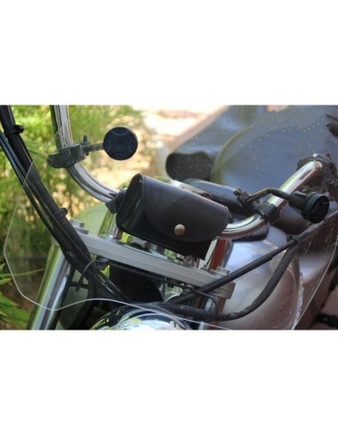 BOLSO PARA CANDADO DEL DISCO DE FRENO NEGRO