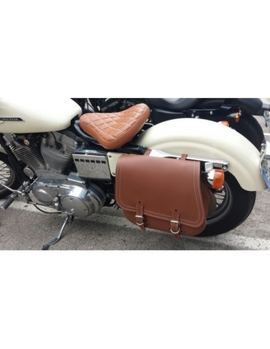 ALFORJA SCIPION BÁSICA IZDA MARRÓN CLARO UNIVERSAL