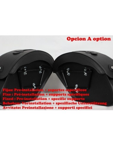 ALFORJAS PIEL INDIAN SCOUT BOBBER LEGEND BIG-BOSS