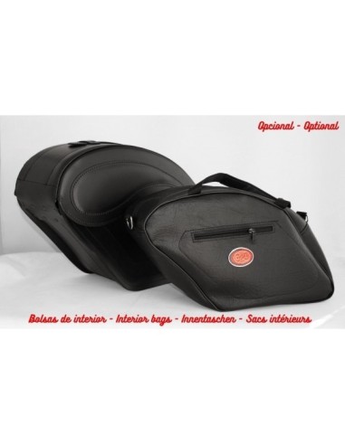 ALFORJAS PIEL INDIAN SCOUT BOBBER LEGEND BIG-BOSS