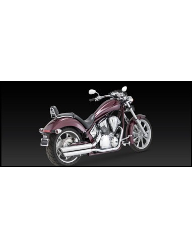 ESCAPE HONDA VT1300CX FURY TWIN SLASH SLIP-ONS VANCE AND HINES