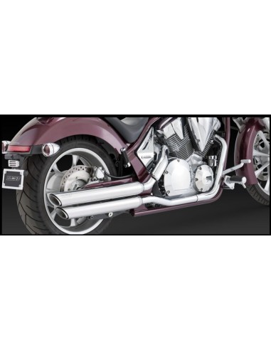 ESCAPE HONDA VT1300CX FURY TWIN SLASH SLIP-ONS VANCE AND HINES