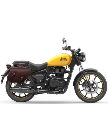 ALFORJAS ALHAMA BÁSICAS  PARA ROYAL ENFIELD MARRÓN