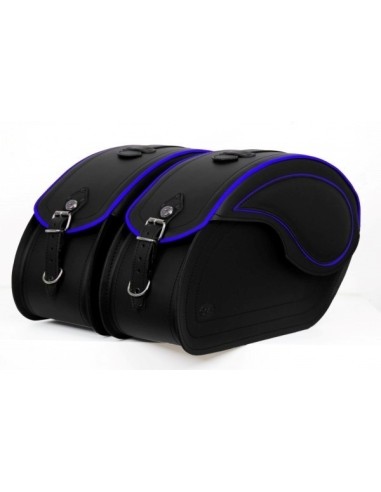 ALFORJAS RIGIDAS VENDETTA PERFÍL AZÚL UNIVERSALES