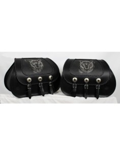 ALFORJAS RIGIDAS JABATO LOBO PARA INDIAN SCOUT SIXTY 2