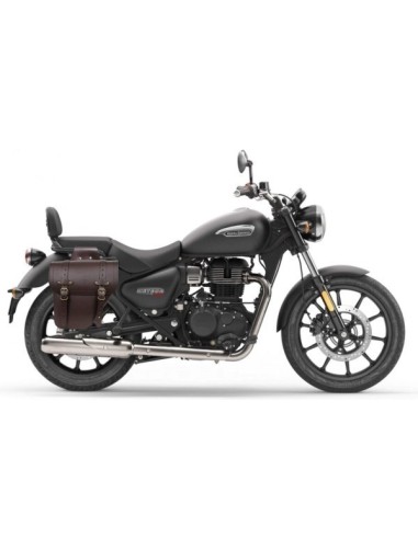 ALFORJA CENTURION DERECHA ROYAL ENFIELD METEOR 350 CHOCO