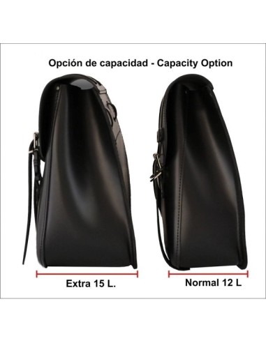 ALFORJA CENTURION DERECHA ROYAL ENFIELD METEOR 350 CHOCO