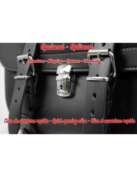 ALFORJAS BANDO SISTEMA KLICKFIX PARA INDIAN CHIEF