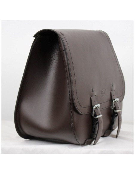 ALFORJA LATERAL SCIPION IZQUIERDA TRIUMPH BONNEVILLE T120 CHOCO