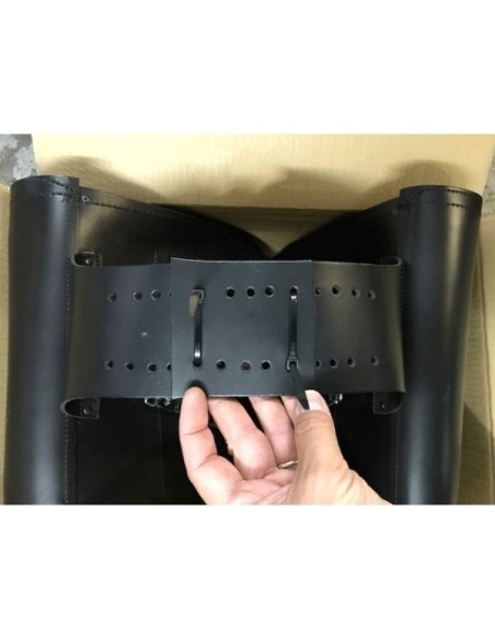 ALFORJAS PIEL ULISES MARRÓN VINTAGE UNIVERSAL