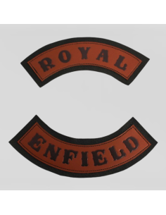 JUEGO PARCHES PIEL ROYAL ENFIELD 2