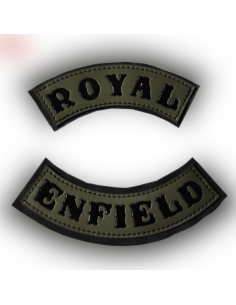JUEGO PARCHES PIEL ROYAL ENFIELD 2