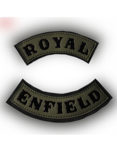 JUEGO PARCHES PIEL ROYAL ENFIELD