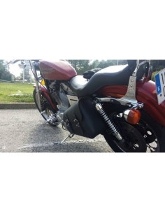 ALFORJA BASCULANTE LEGION NEGRO IZDO PARA HD SPORTSTER 2