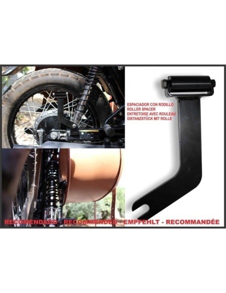 ALFORJA BASCULANTE LEGION NEGRO IZDO PARA HD SPORTSTER