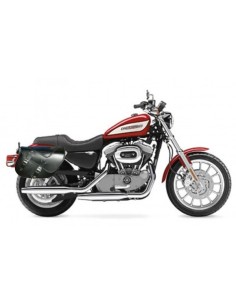ALFORJAS PIEL ALHAMA TRENZADO COCO PARA HD SPORTSTER