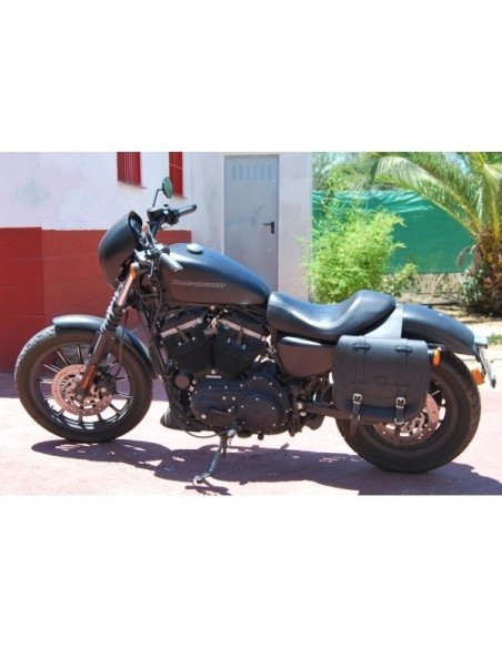 SET ALFORJAS BANDO HCO AMORT PARA H.D SPORTSTER