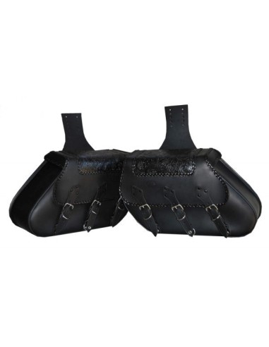 SET ALFORJAS IKARO HCO AMORT TRENZ GOTIKA PARA H.D SPORTSTER