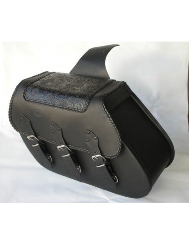 SET ALFORJAS IKARO HCO AMORT TRENZ GOTIKA PARA H.D SPORTSTER