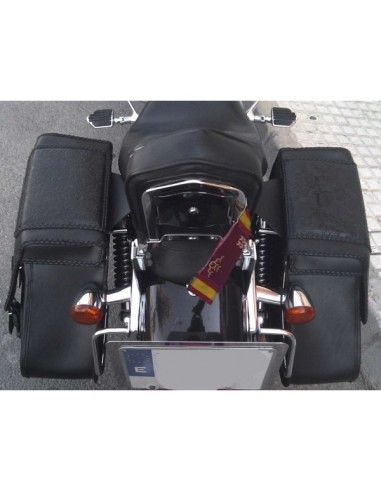 SET ALFORJAS IKARO HCO AMORT TRENZ GOTIKA PARA H.D SPORTSTER