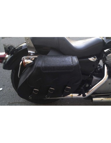 SET ALFORJAS IKARO HCO AMORT TRENZ GOTIKA PARA H.D SPORTSTER