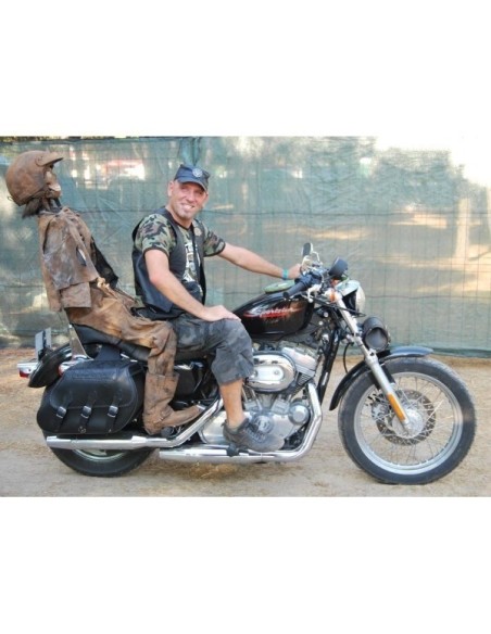 SET ALFORJAS IKARO HCO AMORT TRENZ GOTIKA PARA H.D SPORTSTER