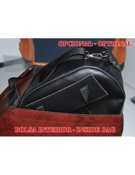 SET ALFORJAS IKARO HCO AMORT TRENZ GOTIKA PARA H.D SPORTSTER