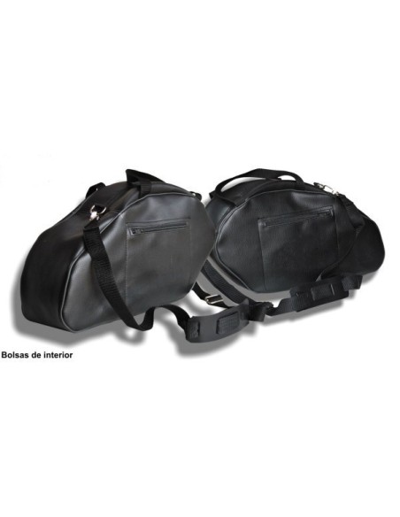 SET ALFORJAS IKARO HCO AMORT TRENZ GOTIKA PARA H.D SPORTSTER